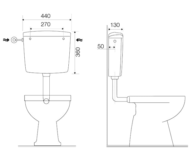 CASSETTE DI RISCIAQUO ESTERNE OLI  361501