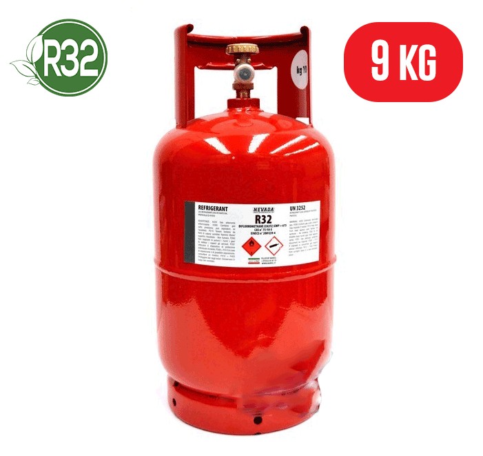 BOMBOLA GAS REFRIGERANTE R32 - 9kg
