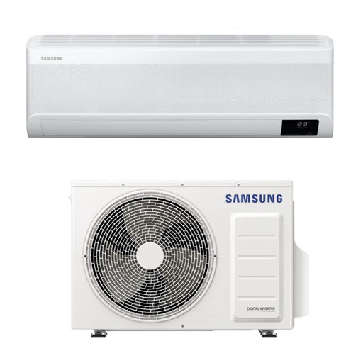 Condizionatore Samsung Windfree Avant da 9000 BTU con connettività Wi-Fi, modello AR09TXEAAWKXEU, classificazione energetica A++/A++.