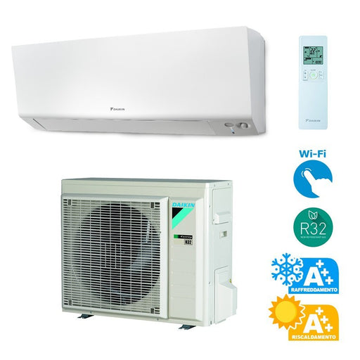 Condizionatore Daikin Perfera FTXM35R/RXMR, climatizzatore WiFi da 12000 BTU, R32, A+++/A+++, con garanzia italiana.