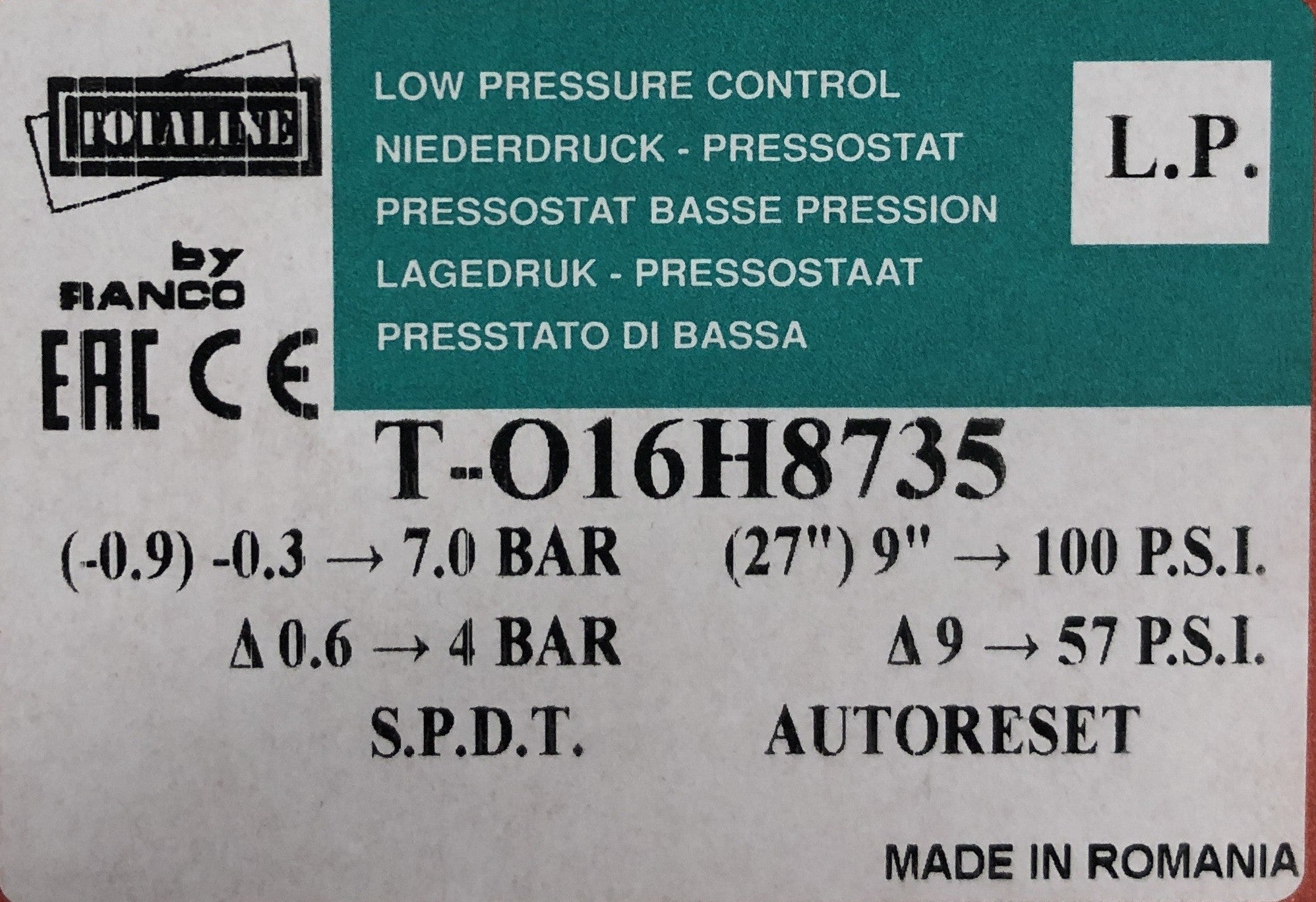 MANOMETRO CONTROLLO BASSA PRESSIONE EROGATORI SUB CON INNESTO RAPIDO MANOMETRO CONTROLLO BASSA PRESSIONE EROGATORI SUB CON INNESTO RAPIDO